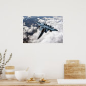 Poster F-15C au-dessus de l'Alaska (Cuisine)