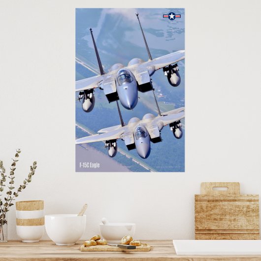POSTER F-15C EAGLE (Cuisine)