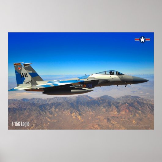 POSTER F-15C EAGLE (Devant)