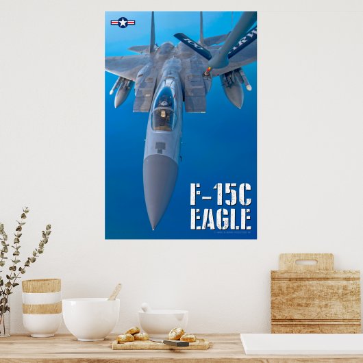 POSTER F-15C EAGLE (Cuisine)