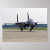 Poster F-15E de Seymour Johnson AFB à Shaw AFB, SC. (Devant)