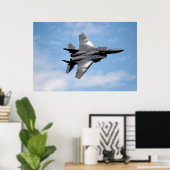 Poster F-15E Strike Eagle (Bureau à domicile)