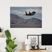 Poster F-15E Strike Eagle (Bureau à domicile)