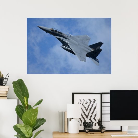 Poster F-15E Strike Eagle (Bureau à domicile)
