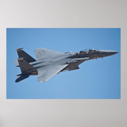 Poster F-15E Strike Eagle (Devant)