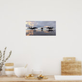 Poster F-15SG et deux F-15E Strike Eagles Force aérienne (Cuisine)