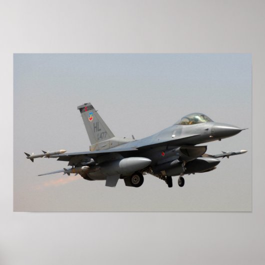 POSTER F-16 (Devant)
