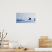 Poster F-16 Aéronefs de Faucon de combat (Cuisine)