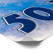 POSTER F-16 COMBATTRE FALCON - 50 ANS ! (Coin)