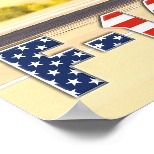 POSTER F-16 FALCON/VIPER - 50 ANS ! (Coin)