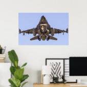 Poster F-16 Faucon combattant (Bureau à domicile)