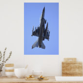 Poster F-16 Faucon combattant (Cuisine)