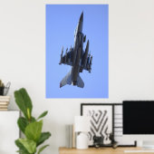 Poster F-16 Faucon combattant (Bureau à domicile)