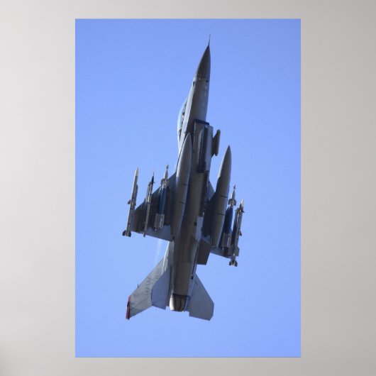 Poster F-16 Faucon combattant (Devant)