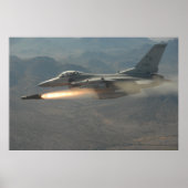 Poster F-16 Faucon combattant (Devant)