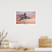Poster F-16 Fighting Falcon (Cuisine)