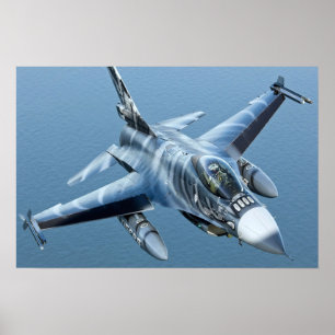 Poster F-16 Fighting Falcon upclose HD