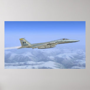Poster F-16 grève Eagle