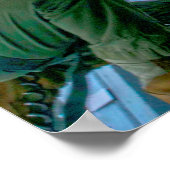 POSTER F-16C FALCON DE COMBAT (Coin)