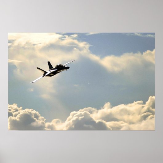 POSTER F-18 (Devant)