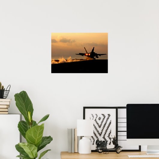 Poster F-18 (Bureau à domicile)