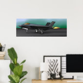 POSTER F-22 (Bureau à domicile)