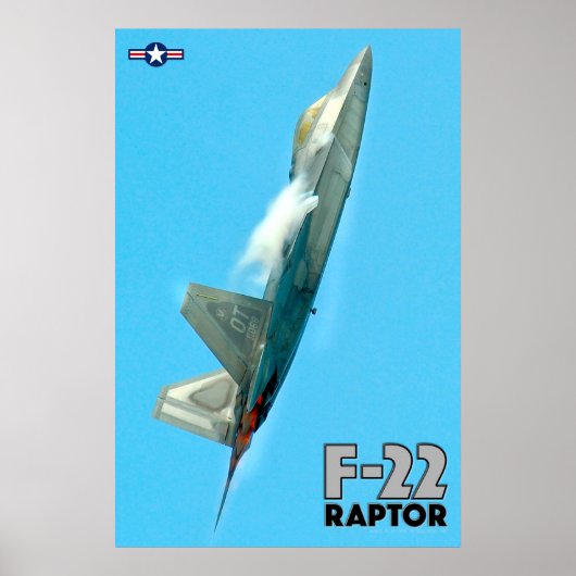 POSTER F-22 RAPTEUR (Devant)