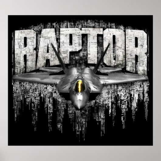 POSTER F-22 RAPTEUR (Devant)