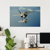 Poster F-22 Rapteurs (Bureau à domicile)