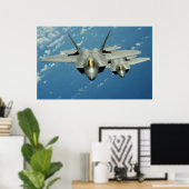 Poster F-22 Rapteurs (Bureau à domicile)