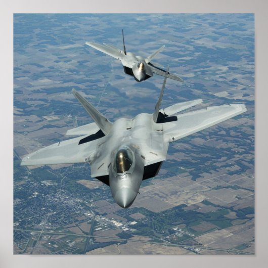 Poster F-22 Rapteurs (Devant)