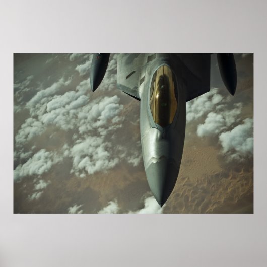 Poster F-22 Raptor (Devant)