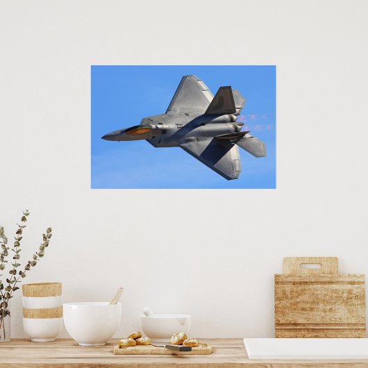 Poster F-22 Raptor (Cuisine)