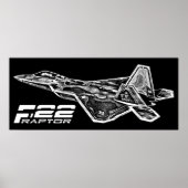 POSTER F-22 RAPTOR (Devant)