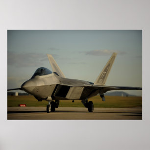 Poster F-22 Raptor