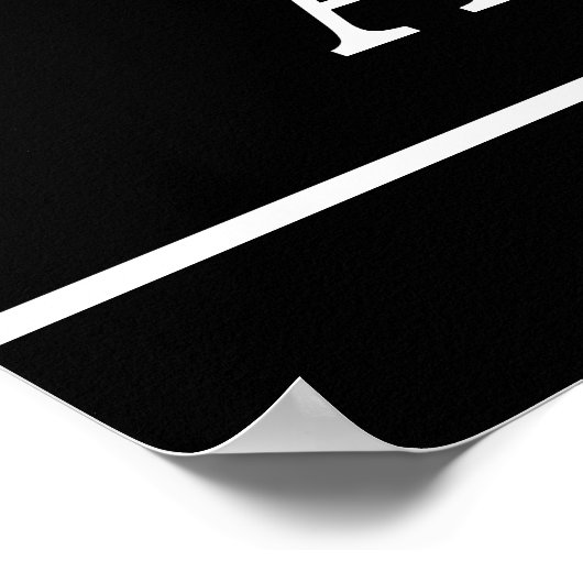 Poster F-22 Raptor Fighter Jet avec nom (Coin)