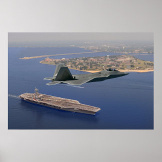 Poster F-22 Raptor Fly-By