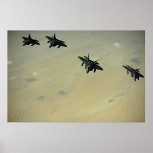 Poster F-22 Raptors