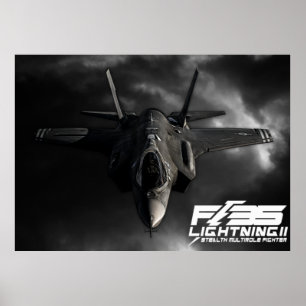 Poster F-35 Éclair II