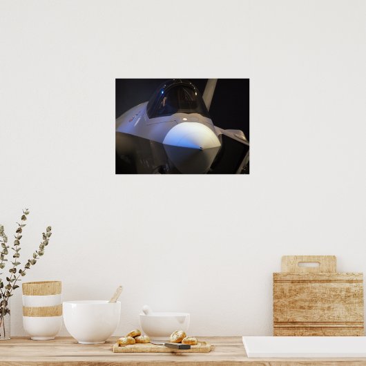 Poster F-35 Éclair II (Cuisine)