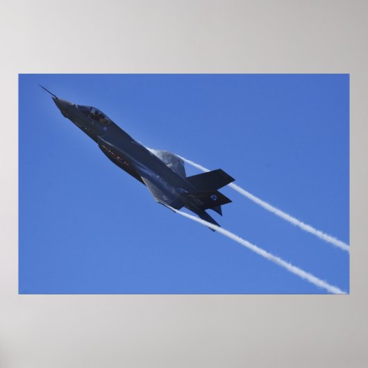 Poster F-35 Éclair II (Devant)