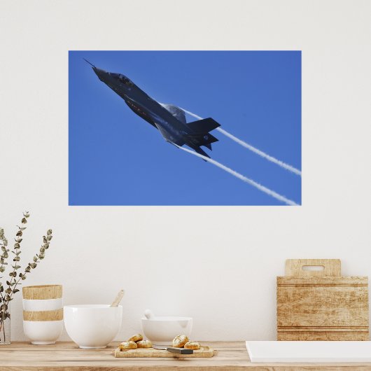 Poster F-35 Éclair II (Cuisine)