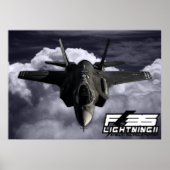 Poster F-35 Éclair II (Devant)