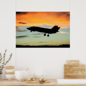 Poster F-35 Éclair II (Cuisine)