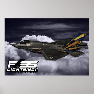 Poster F-35 foudre II