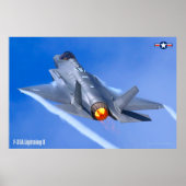POSTER F-35A ÉCLAIRAGE II (Devant)