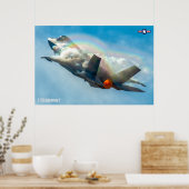 POSTER F-35A ÉCLAIRAGE II (Cuisine)