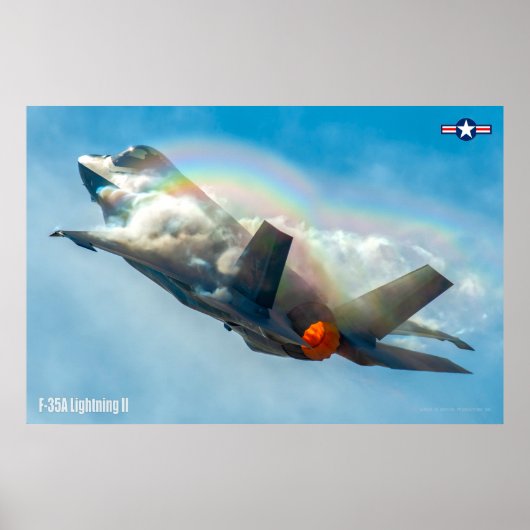 POSTER F-35A ÉCLAIRAGE II (Devant)