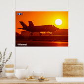 POSTER F-35A ÉCLAIRAGE II (Cuisine)