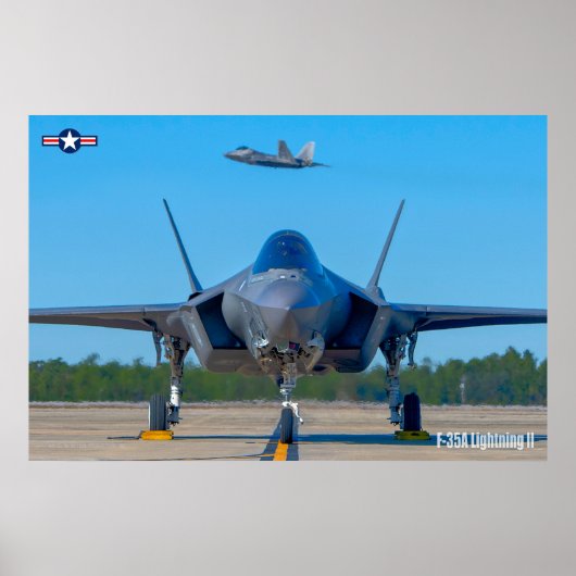 POSTER F-35A ÉCLAIRAGE II (Devant)